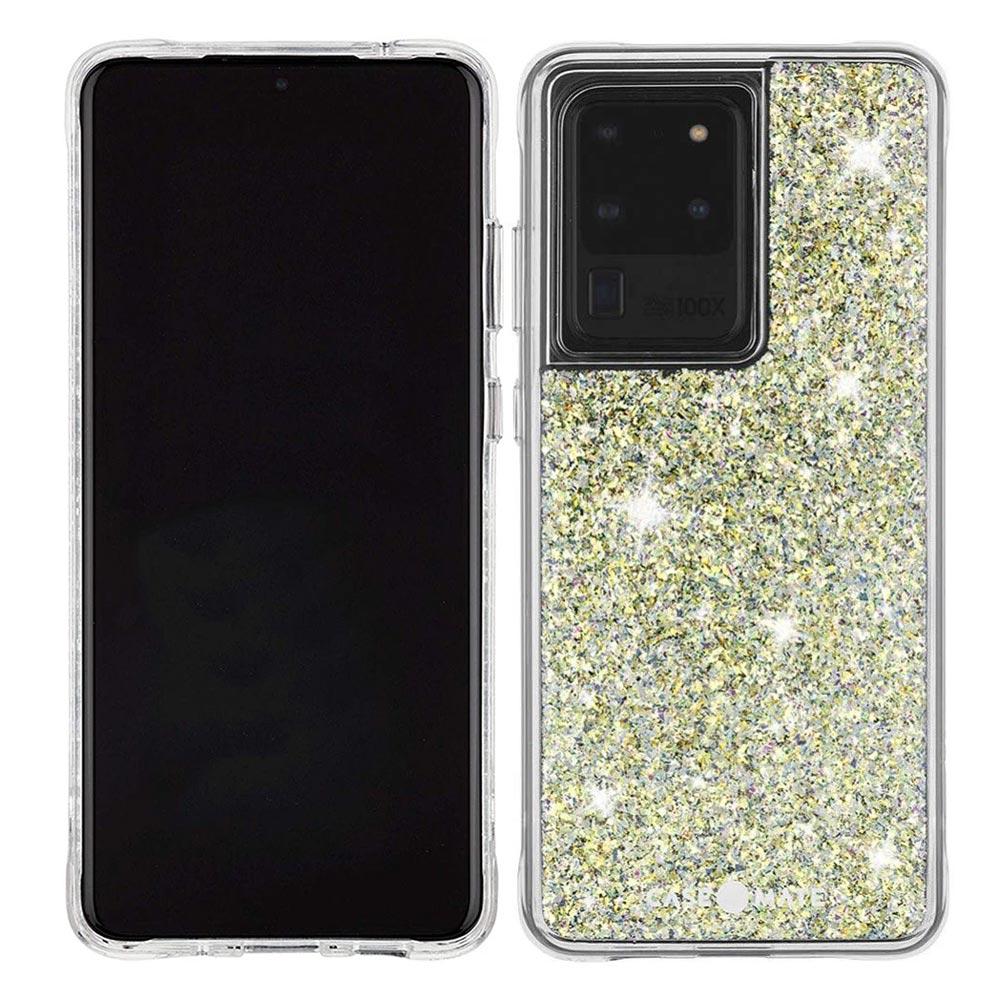 Чохол прозорий протиударний із блискітками Case-Mate Twinkle для Samsung Galaxy S20 Ultra 6.9" Stardust Зоряний пил - фото 6