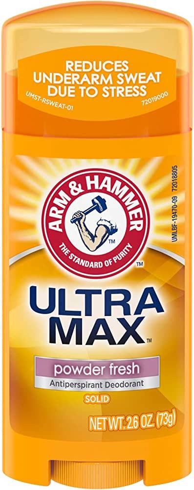 Дезодорант твердий Arm&Hammer Ultra Max Antiperspirant & Deodorant Invisible Solid Powder 73 г (033200194705)