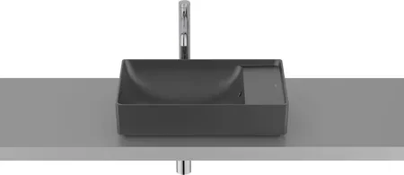 Умивальник ROCA Ona Square Be 55х34,5 см Black Matt (A32768C080)