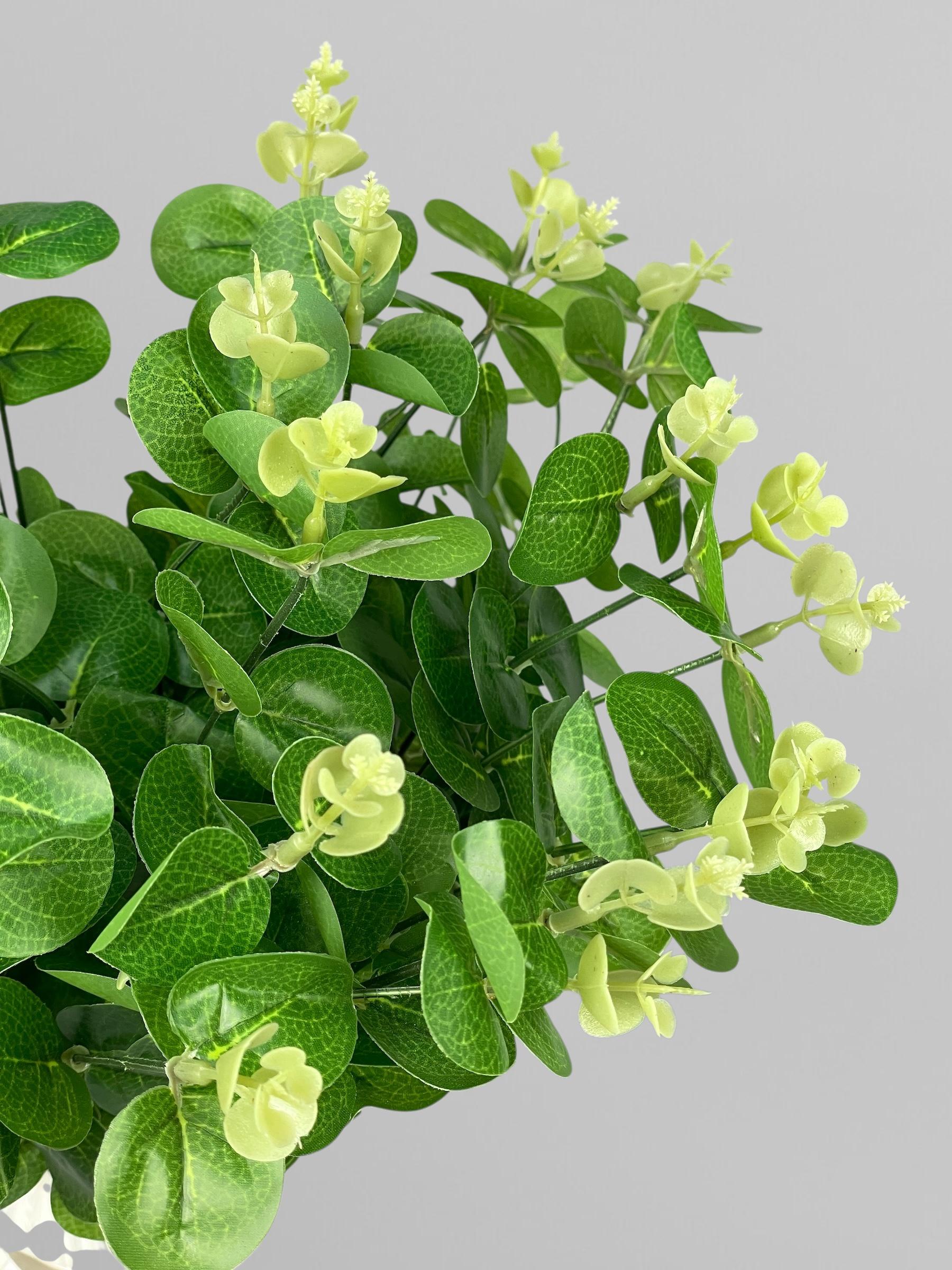 Искусственный эвкалипт на 16 разветвлений 46 см Зеленый (Р05012) - фото 8 Искусственный эвкалипт на 16 разветвлений 46 см Зеленый (Р05012) - фото 8