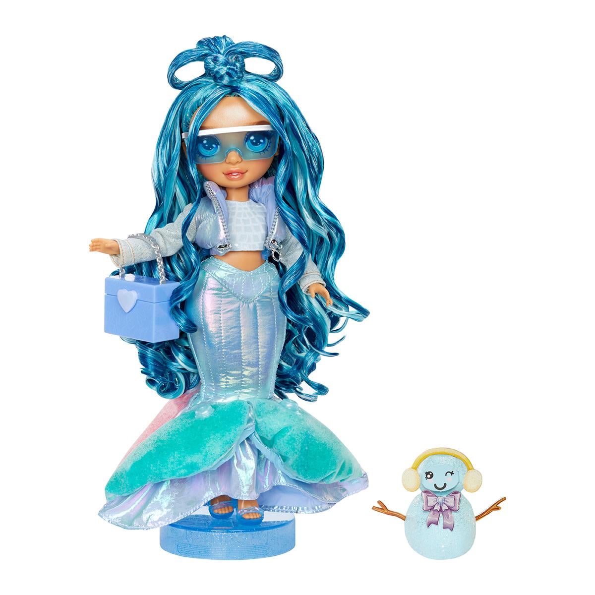 Кукла Rainbow High Winter Wonderland Скайлер с кинетическим песком 28 см (120834)