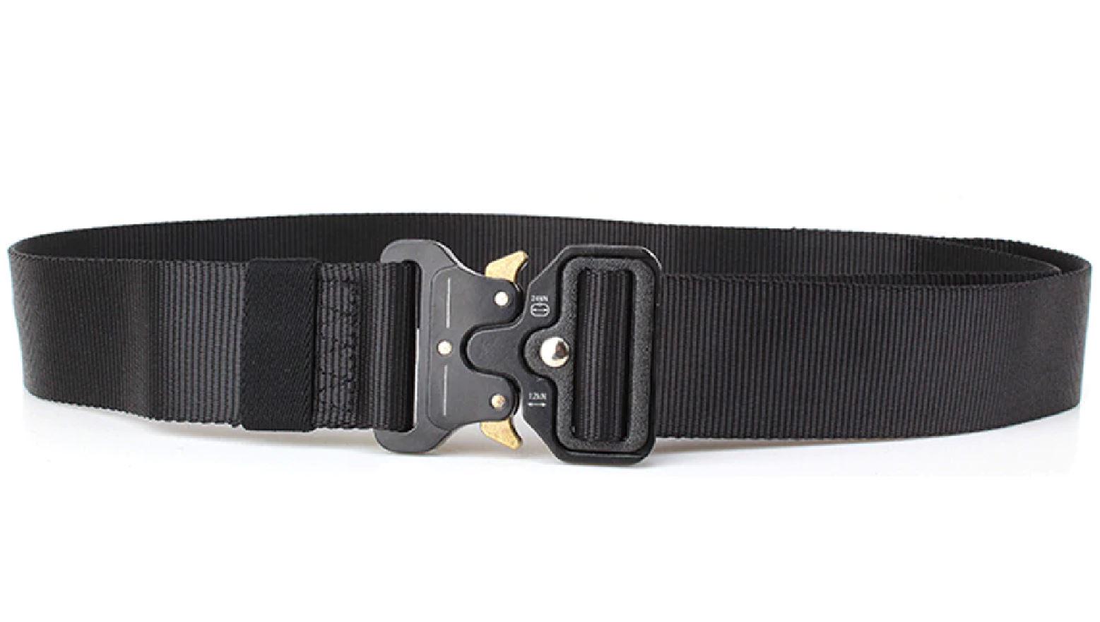 Ремінь чоловічий Tactical Belt 140х4 см Чорний - фото 5