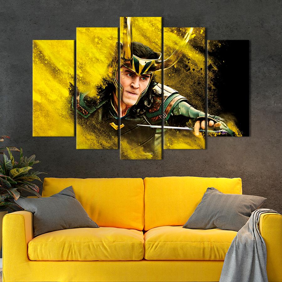 Настенний декор Локки Тор: Рагнарёк 187x119 см (A123-5)