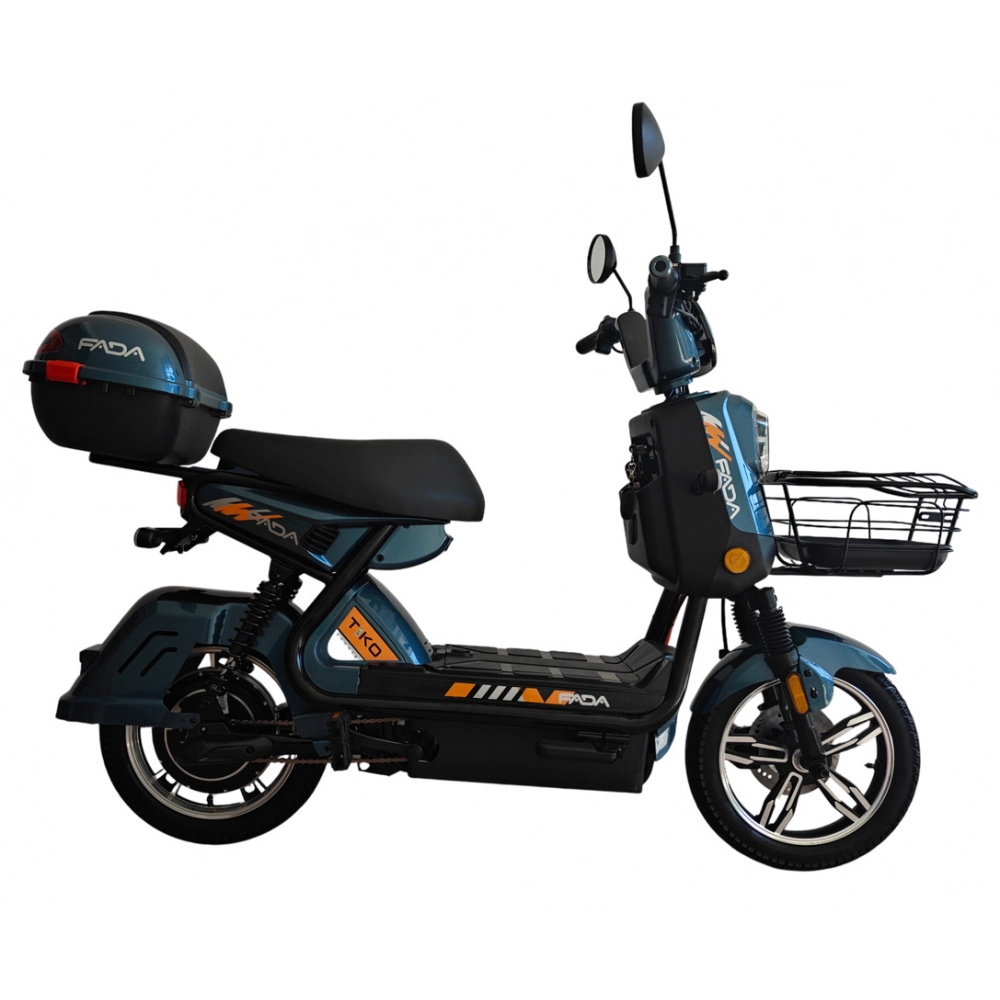 Электровелосипед FADA TiKO 800W Синий - фото 6