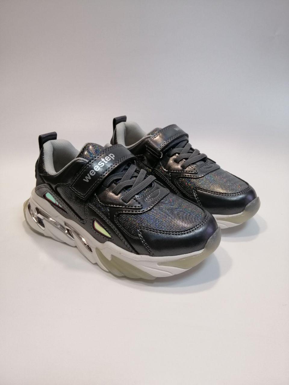 Кроссовки для девочки Weestep р. 33 20,6 см Серый (058764697 ТН)