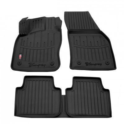 Коврики в салон Stingray для Skoda Kodiaq 2016-/Seat Tarraco 2018- 3D с бортом ТЕП 5 шт. (5020115)
