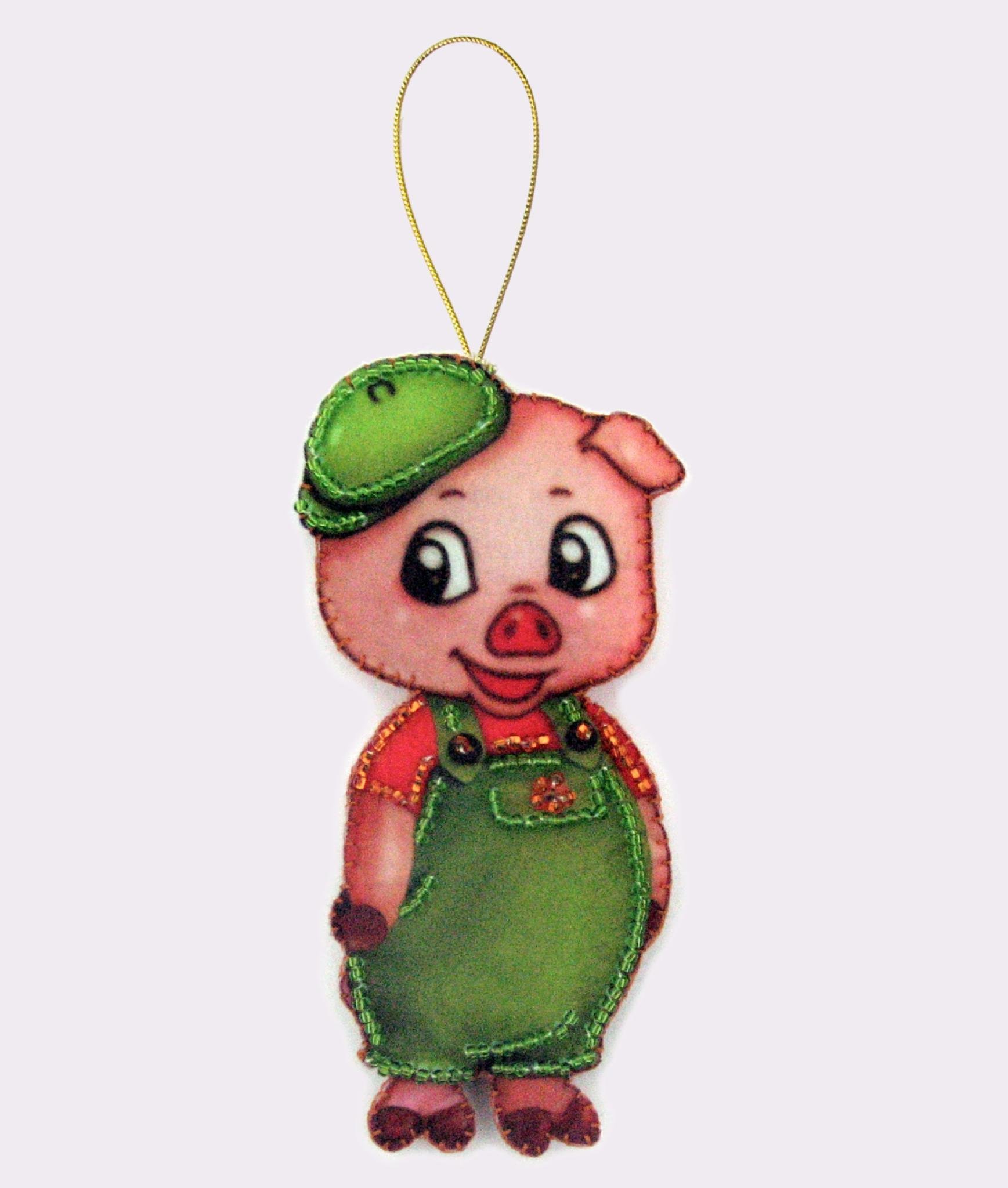 Набір для вишивання бісером BUTTERFLY F112 Наф-Наф 12х6 см (F112)