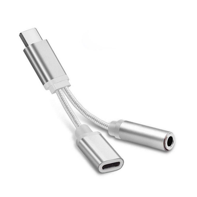 Кабель Alitek USB type-C M/3,5 мм + USB type-C F (1303520879)