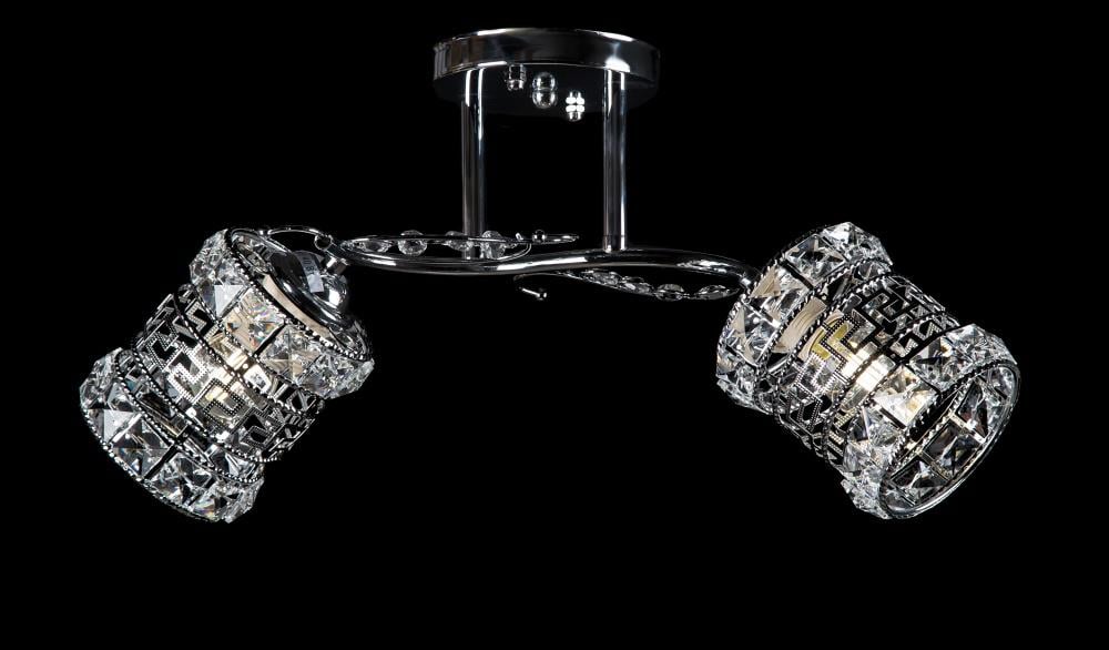 Люстра з плафонами Ray L7263/2B CR (IR006110)