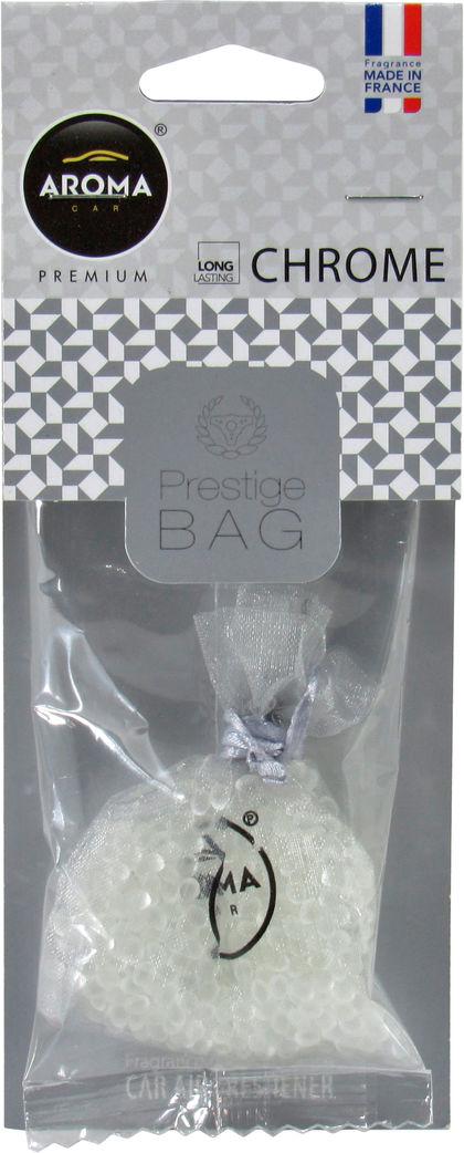 Ароматизатор для авто Aroma Car Prestige Fresh Bag Chrome на зеркало (0305279) Ароматизатор для авто Aroma Car Prestige Fresh Bag Chrome на зеркало (0305279)