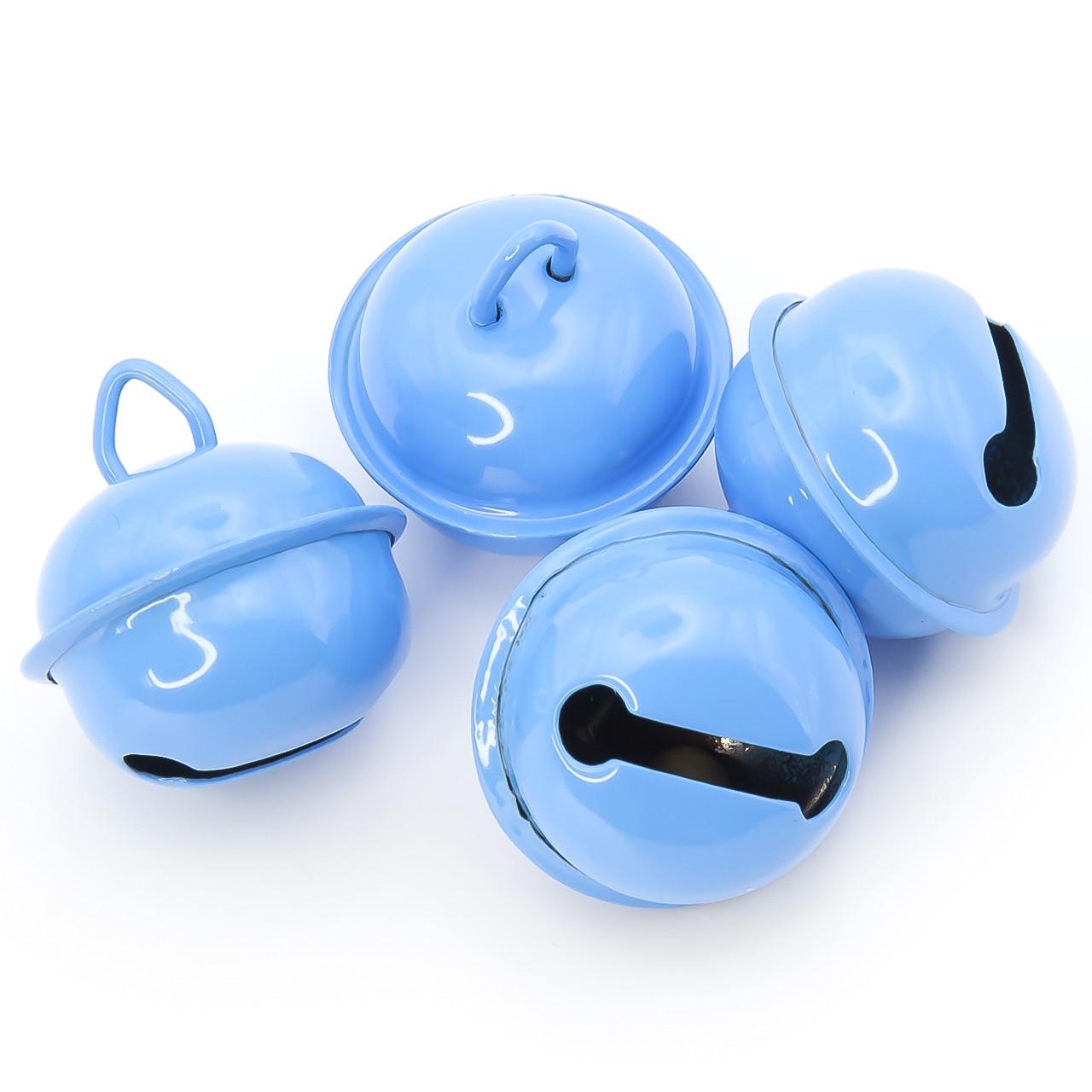 Бубенчик-подвеска 5 шт. 22 мм Голубой (ПД0022ф21)