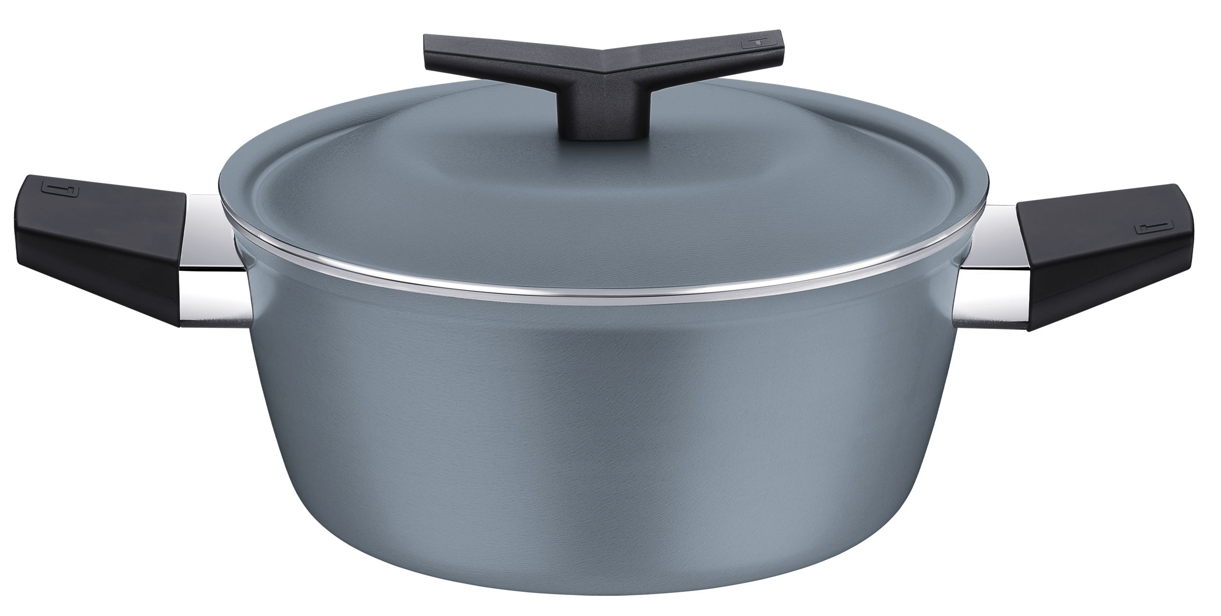 Кастрюля Tramontina SPEZIA BLUE 24 см 4,3 л с крышкой (UG-28372/124)