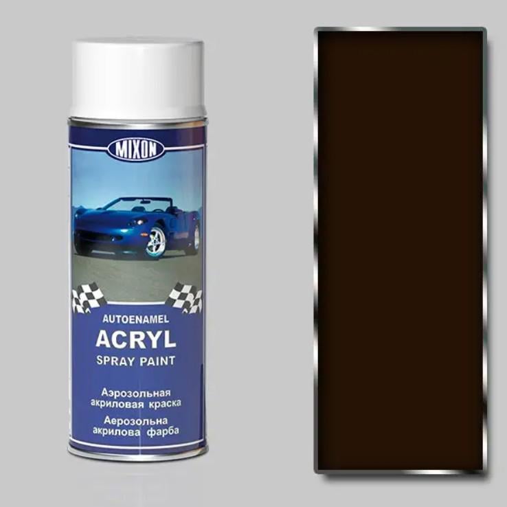 Автомобильная краска акриловая Mixon Spray Acryl 400 мл Темно-коричневый 793 (MA793BAL) - фото 2