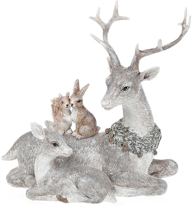 Статуэтка декоративная Лесные обитатели 18 см (BD-707-354)