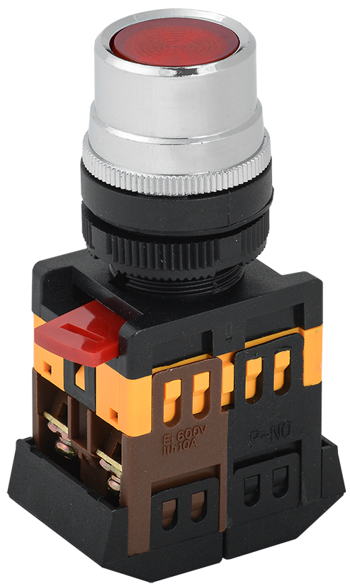 Кнопка керування УЕК ABLF-22 1NO+1NC з підсвічуванням 22 мм 230V Червоний неон (BBT10-ABLF-K04) Кнопка керування УЕК ABLF-22 1NO+1NC з підсвічуванням 22 мм 230V Червоний неон (BBT10-ABLF-K04)