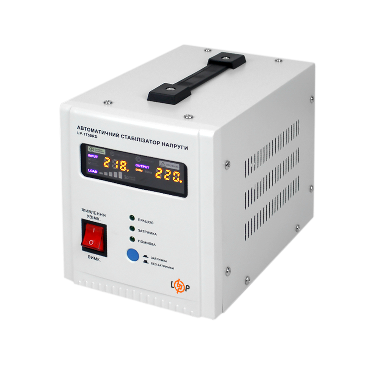 Стабілізатор напруги LP-1750RD 1000 Вт/7 ступ - фото 3