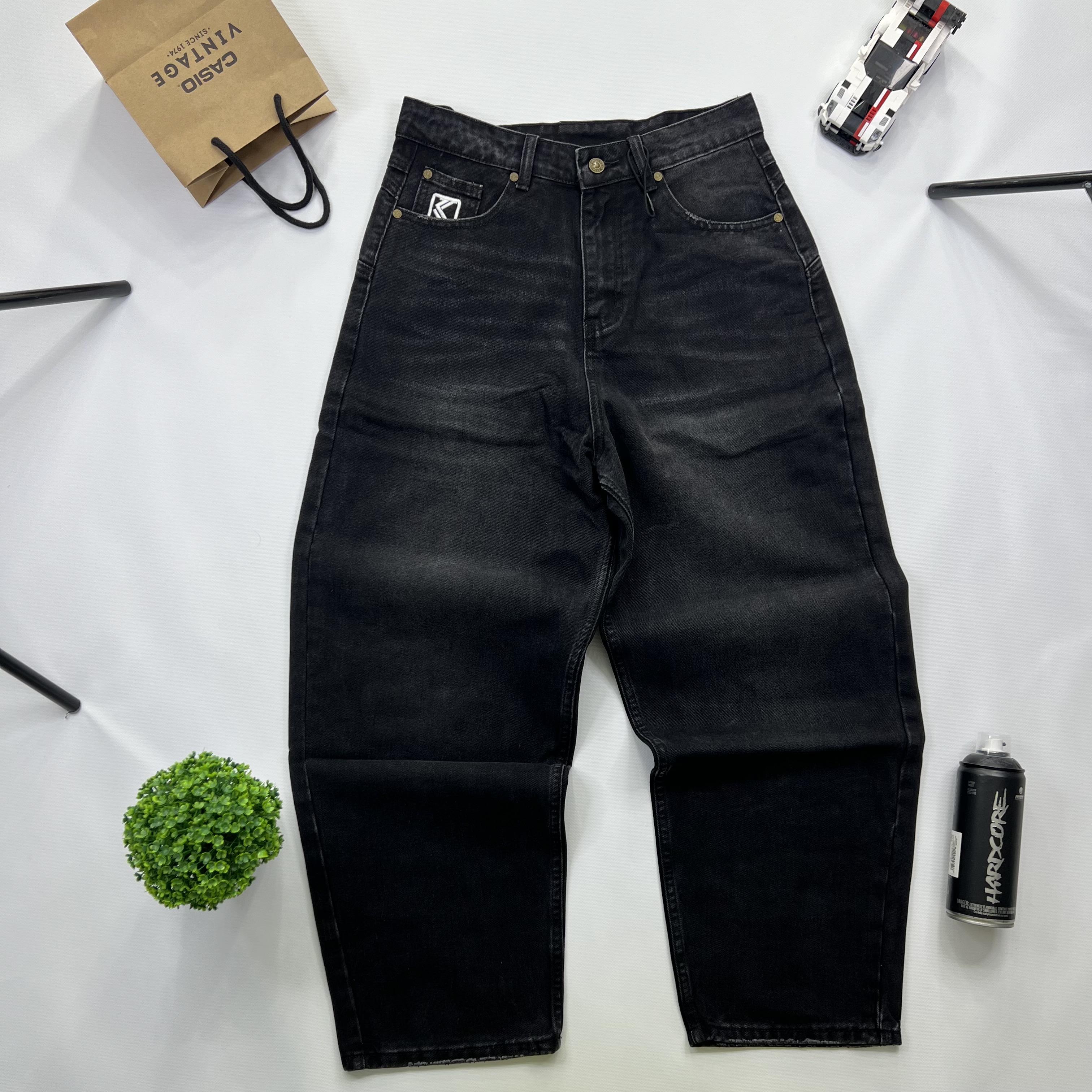 ᐉ Брюки KARL KANI jeans rap pants baggy y2k sk8 L (35017235