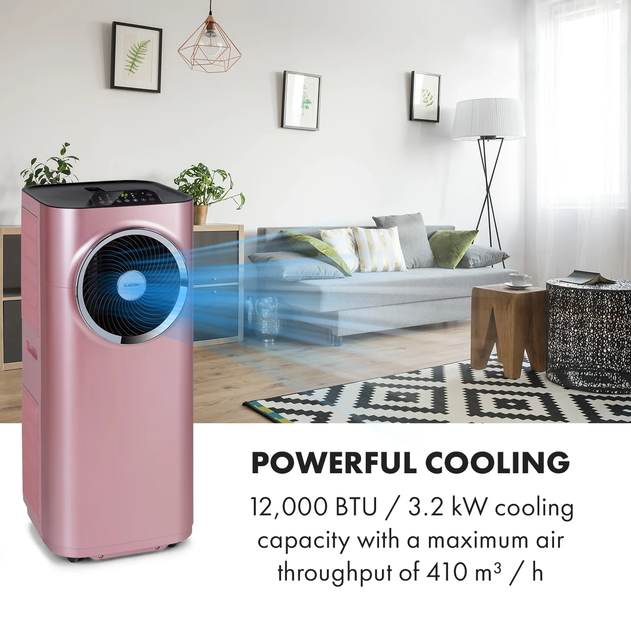 Кондиціонер KLARSTEIN Kraftwerk Smart 12K 3в1 (10035740) - фото 2