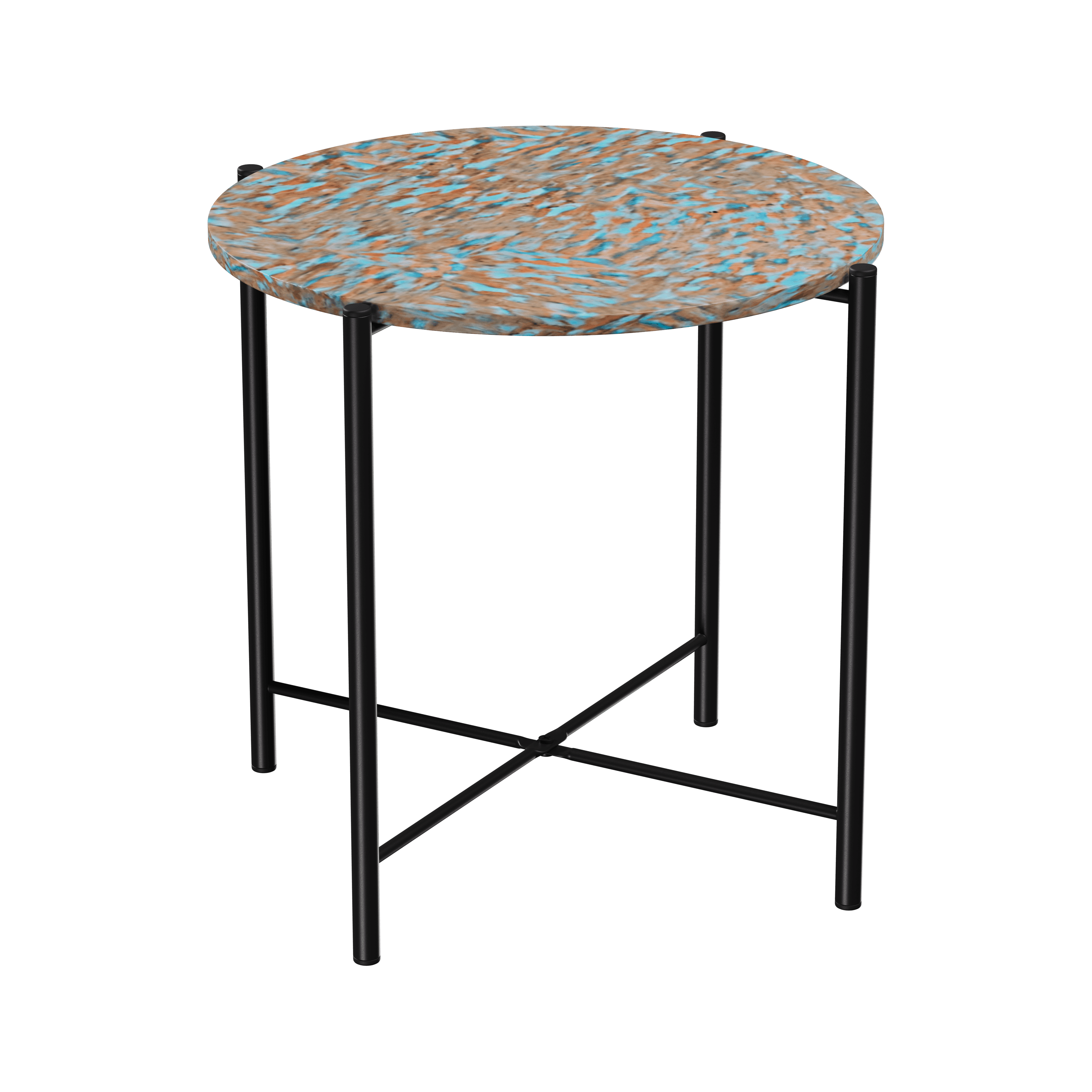 Стіл журнальний Recast Plastic тераціо круглий 50 см CTS50 - фото 1 Стіл журнальний Recast Plastic тераціо круглий 50 см CTS50 - фото 1