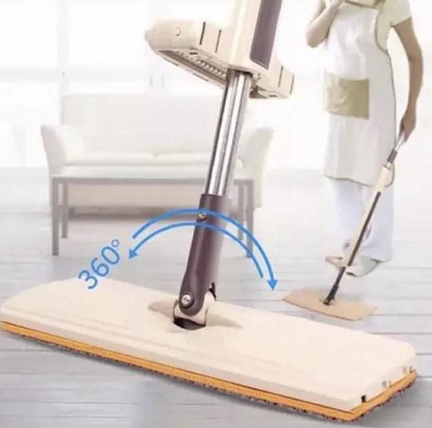 Швабра для пола Spin 360 Easy с микрофиброй и системой автоматического отжима (2104618573) - фото 11