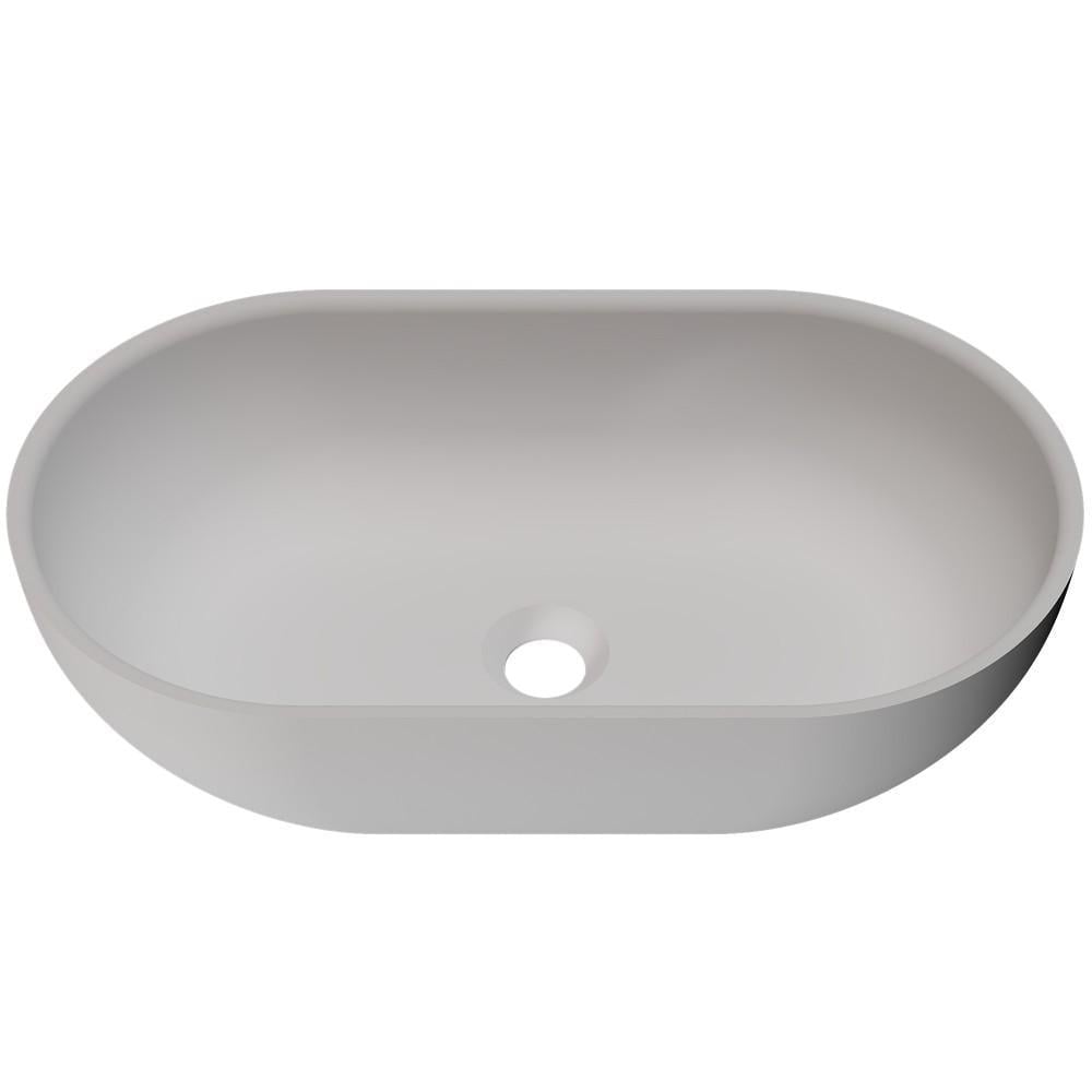 Умывальник накладной Amidicon Savanna 560x320 мм овальный Белый матовый (AMD-SAVANNA_56_MAT)