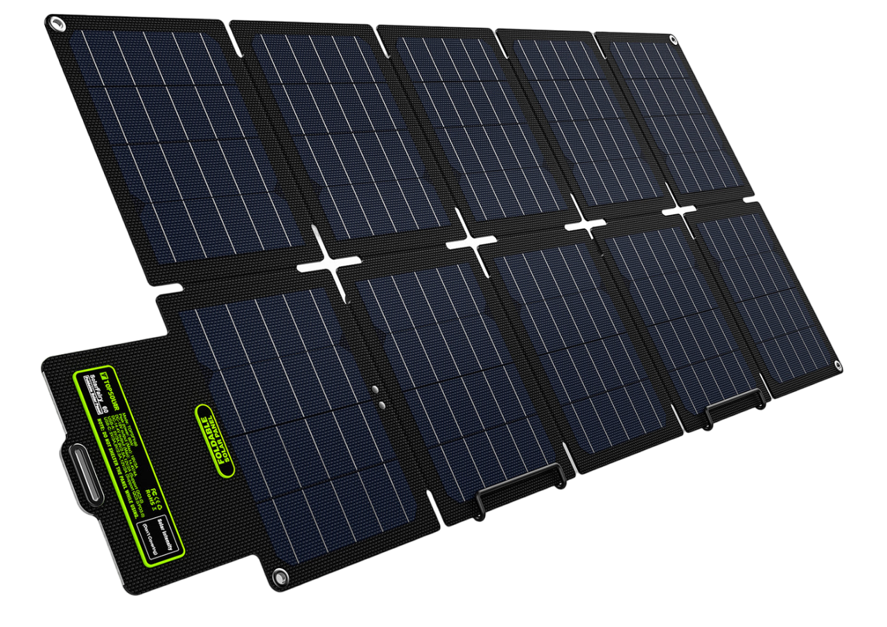 Солнечная панель TopSolar SolarFairy 60W 10 секций Black (000503)