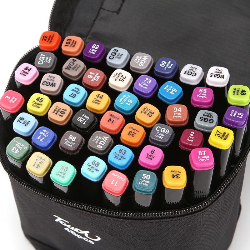 Набор скетч-маркеров двухсторонние 48 цветов (801317) - фото 2