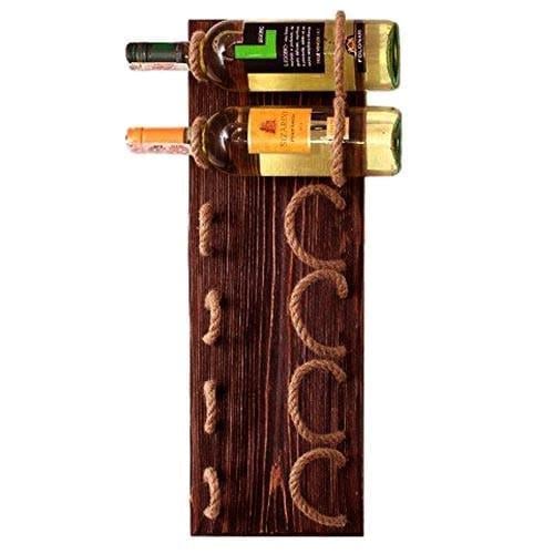 Полка для вина настенная из дерева Нагато 6 Савоярди (ПНК-602315)