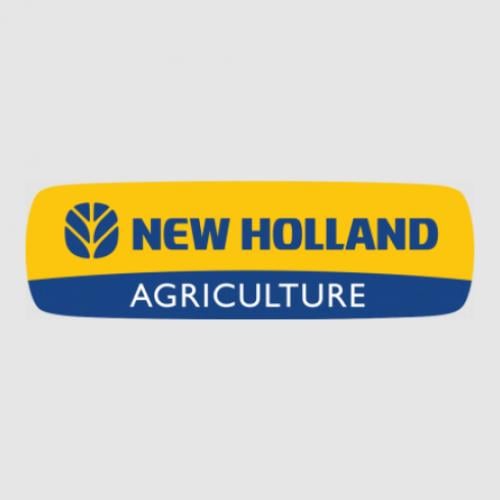 Стикер New Holland emblem 55x17 см Желтый с синим (21560393)