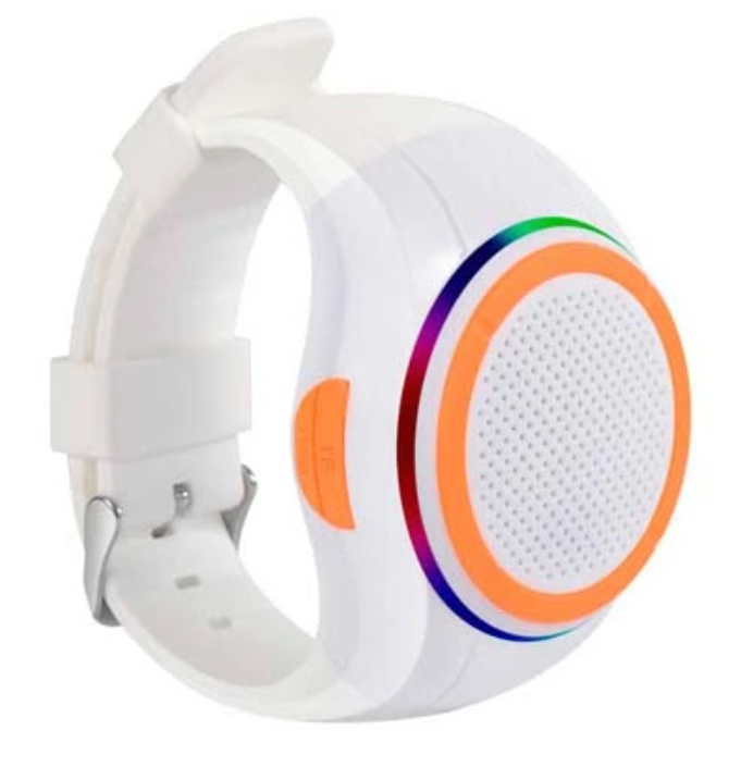 Бездротова Bluetooth колонка-годинник Frewico X10 LED Білий (SUN0414)