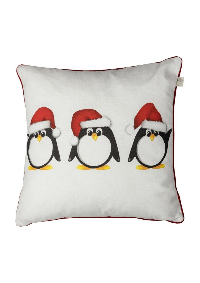 Наволочка декоративная Три пингвина 45х45 см (031694) Наволочка декоративная Три пингвина 45х45 см (031694)