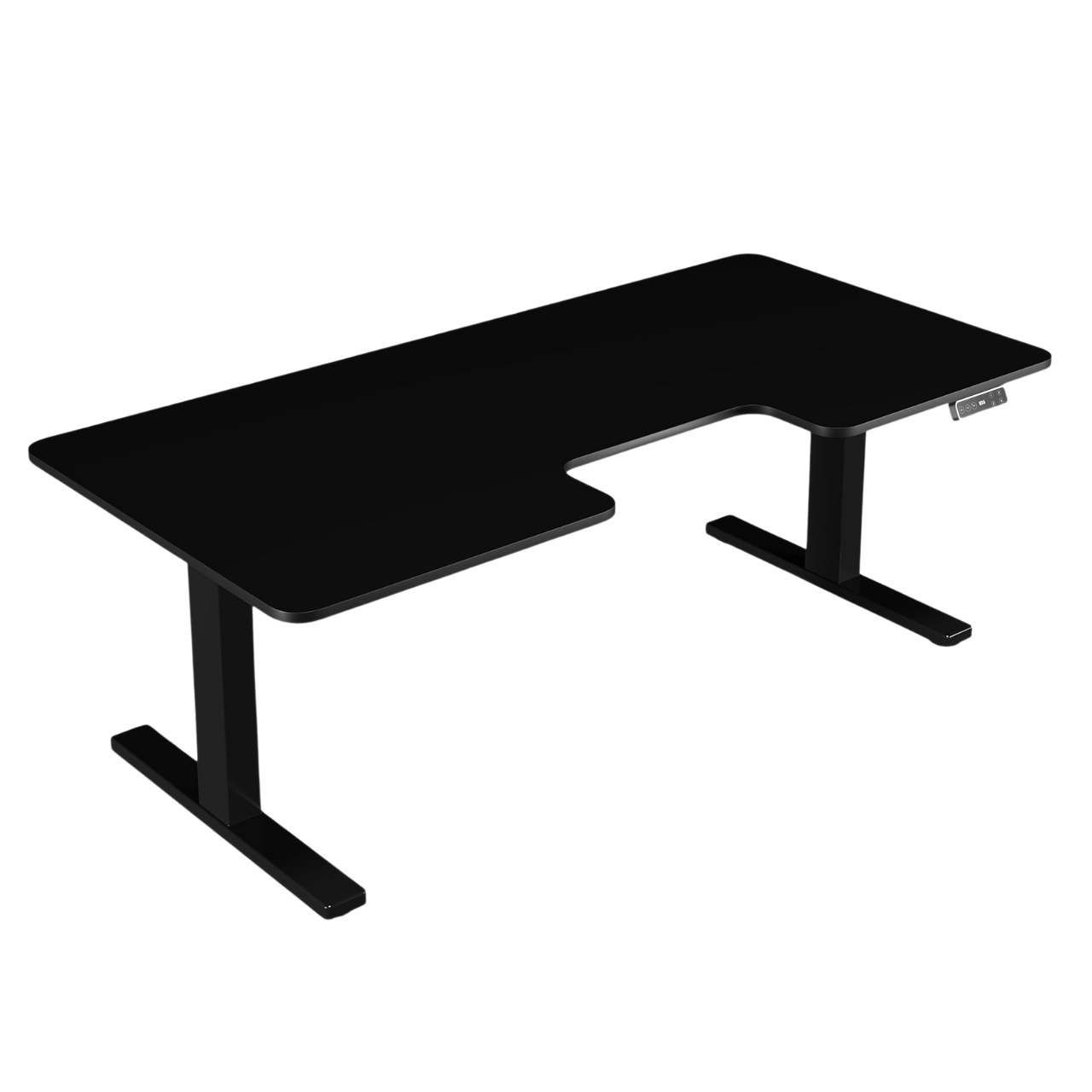 Регулируемый стол от TEHNOTABLE BestFit Pro с ДСП столешницей с эргономичным вырезом 1800x820x18 (005-19-01/010-03) - фото 2 Регулируемый стол от TEHNOTABLE BestFit Pro с ДСП столешницей с эргономичным вырезом 1800x820x18 (005-19-01/010-03) - фото 2