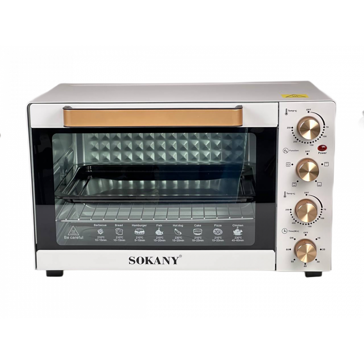 Духовка электрическая Sokany настольная 50 л (SK450W)