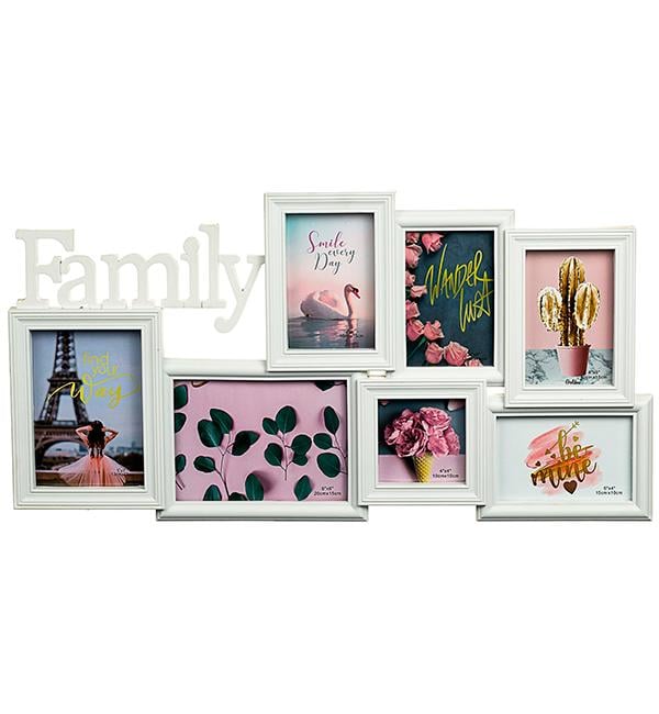 Фоторамка коллаж Family 66x35x25 см Фоторамка коллаж Family 66x35x25 см