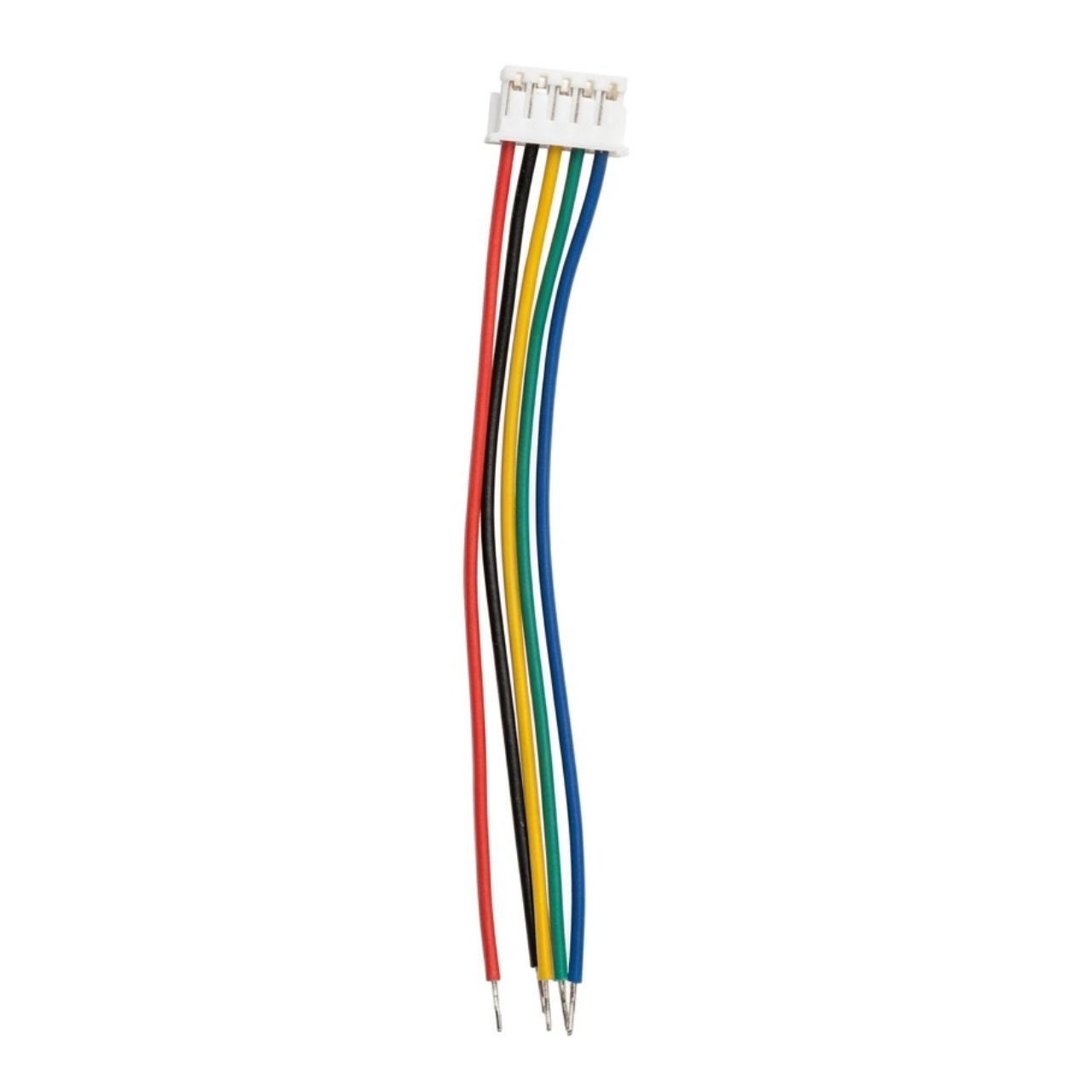 Кабель ПВХ 28AWG с разъемом JST-ZH1,5 Female 5P 60 мм (JST-ZH1.5_60_5P)