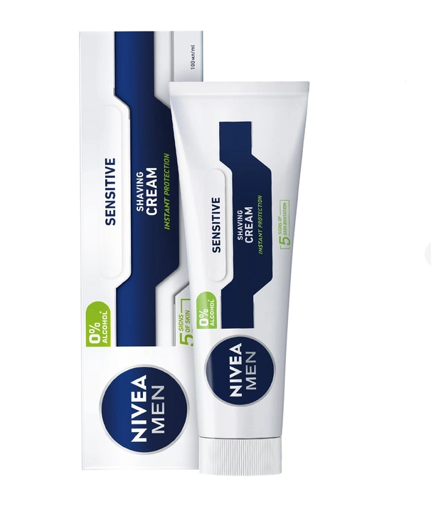 Крем для бритья Nivea for men для чувствительной кожи 100 мл
