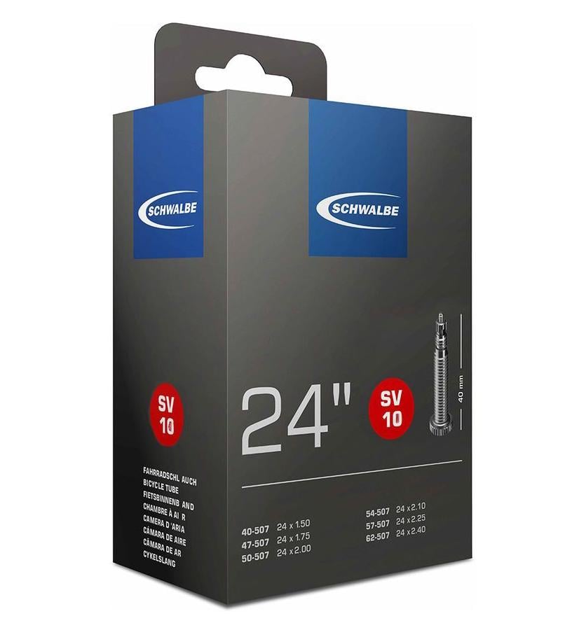 Камера для велосипеда Schwalbe SV10 40 мм 24"/40/62-507 (TUB-32-5)