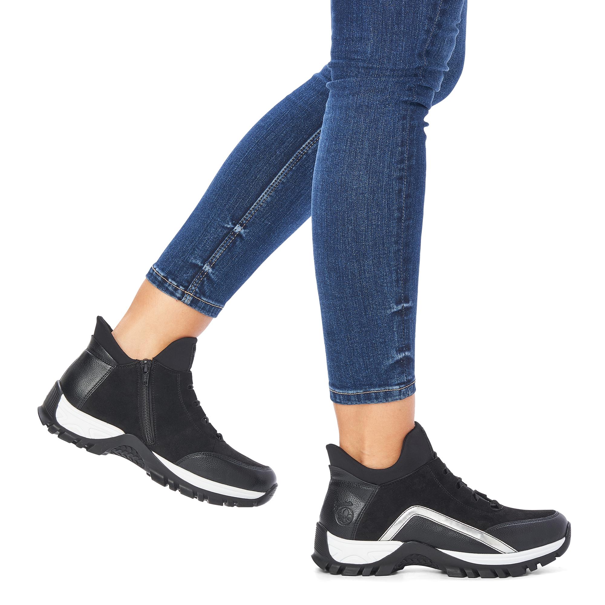 Черевики жіночі зимові Rieker р. 37 Чорний (013677-37) - фото 11