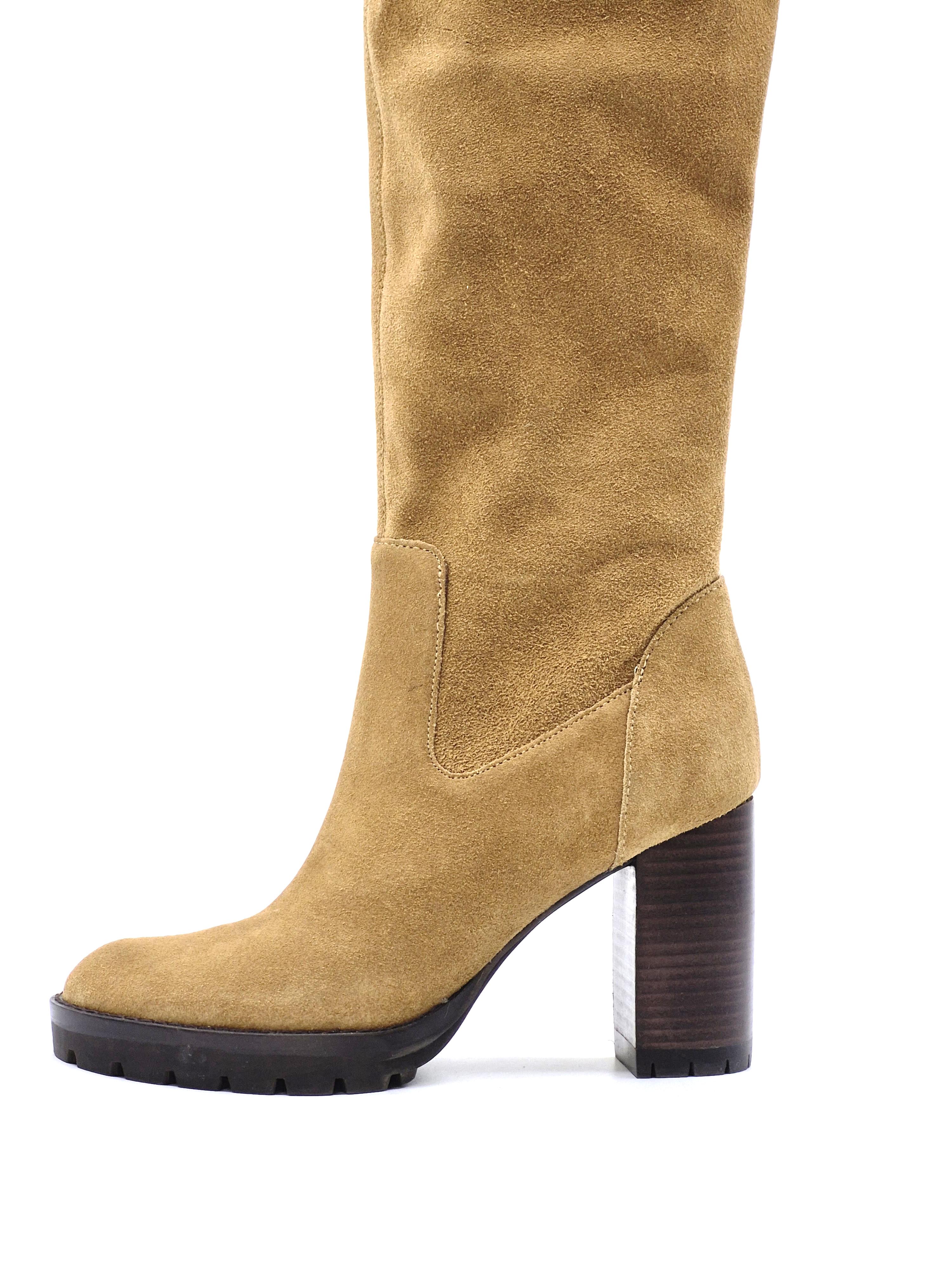 Ботфорти жіночі What For TRACY р. 35 Light Brown - фото 5