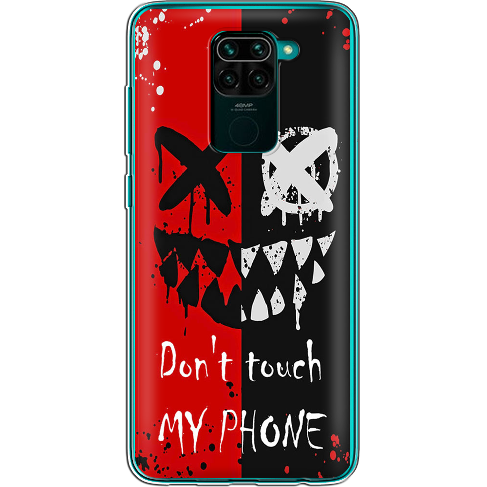 Чохол Boxface Xiaomi Redmi Note 9 Bad Smile Прозорий силікон (39801-up2468-39801)