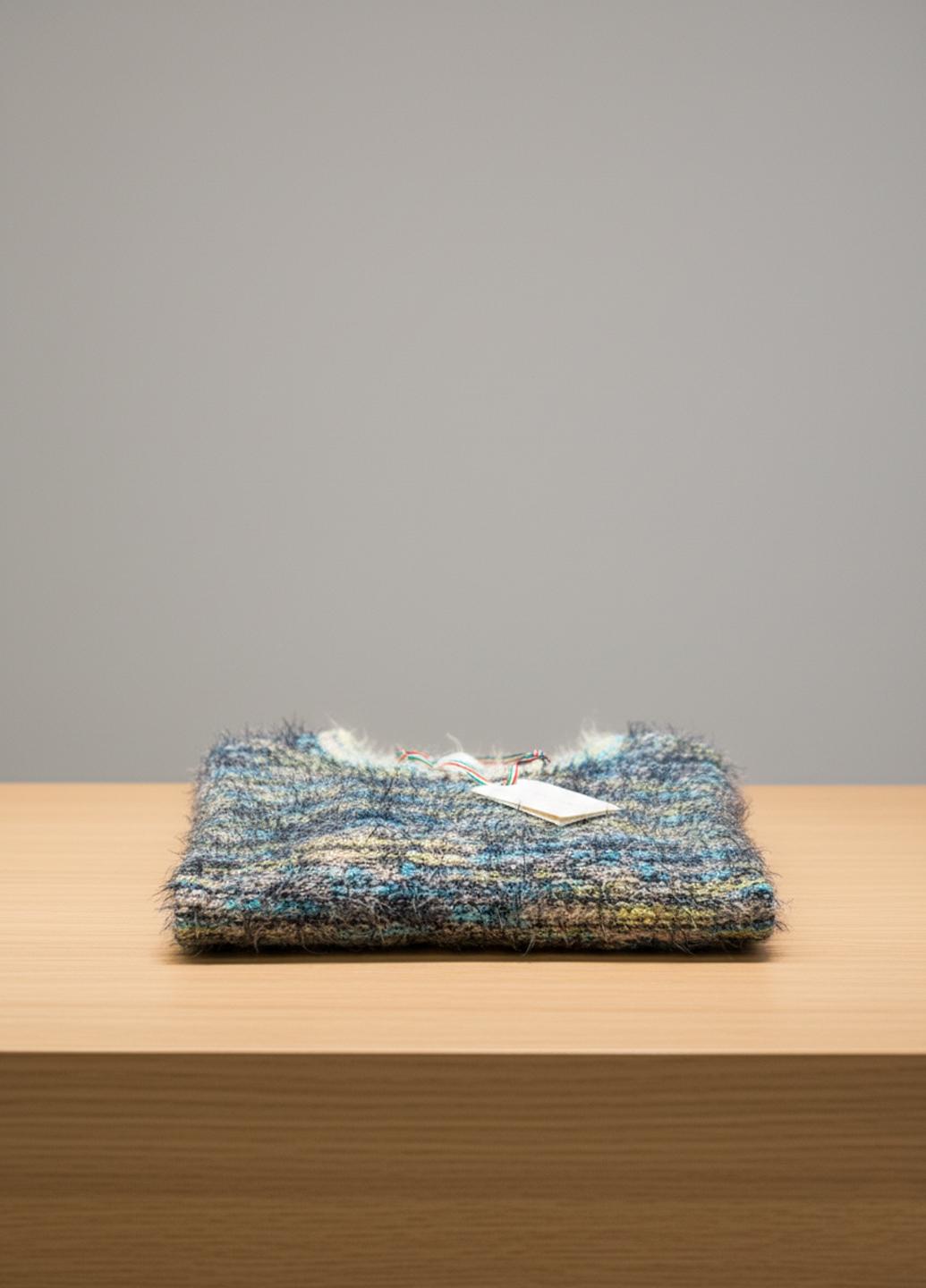 Джемпер Forza Viva FV-5540030 женский демисезонный р. 46 Голубой (FV-5540030-46) - фото 7