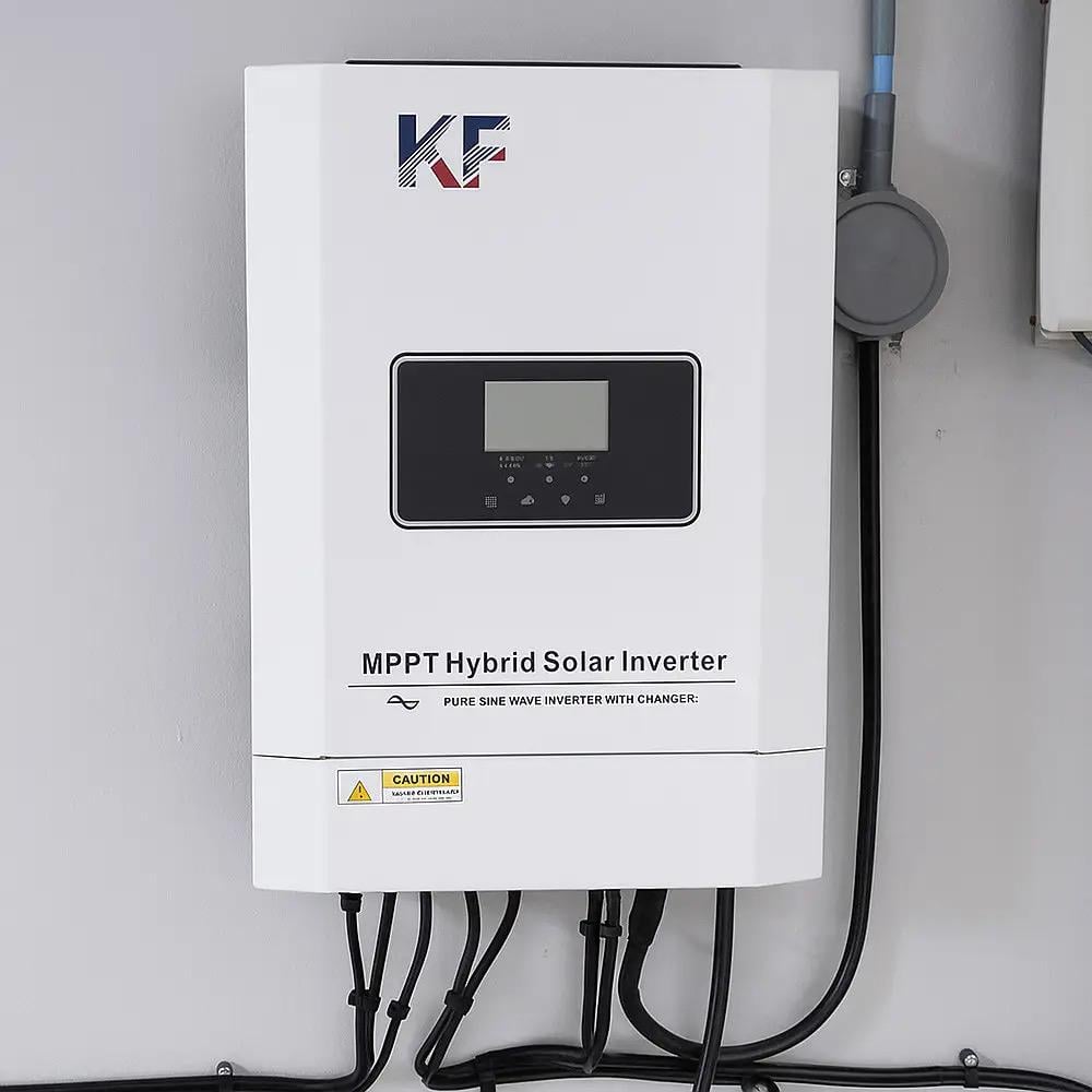 Инвертор гибридный автономный Victor 48VNM-ECO-5KW PLUS MPPT для солнечных панелей и резервного дома/котла 5000 Вт (30839187) - фото 2 Инвертор гибридный автономный Victor 48VNM-ECO-5KW PLUS MPPT для солнечных панелей и резервного дома/котла 5000 Вт (30839187) - фото 2