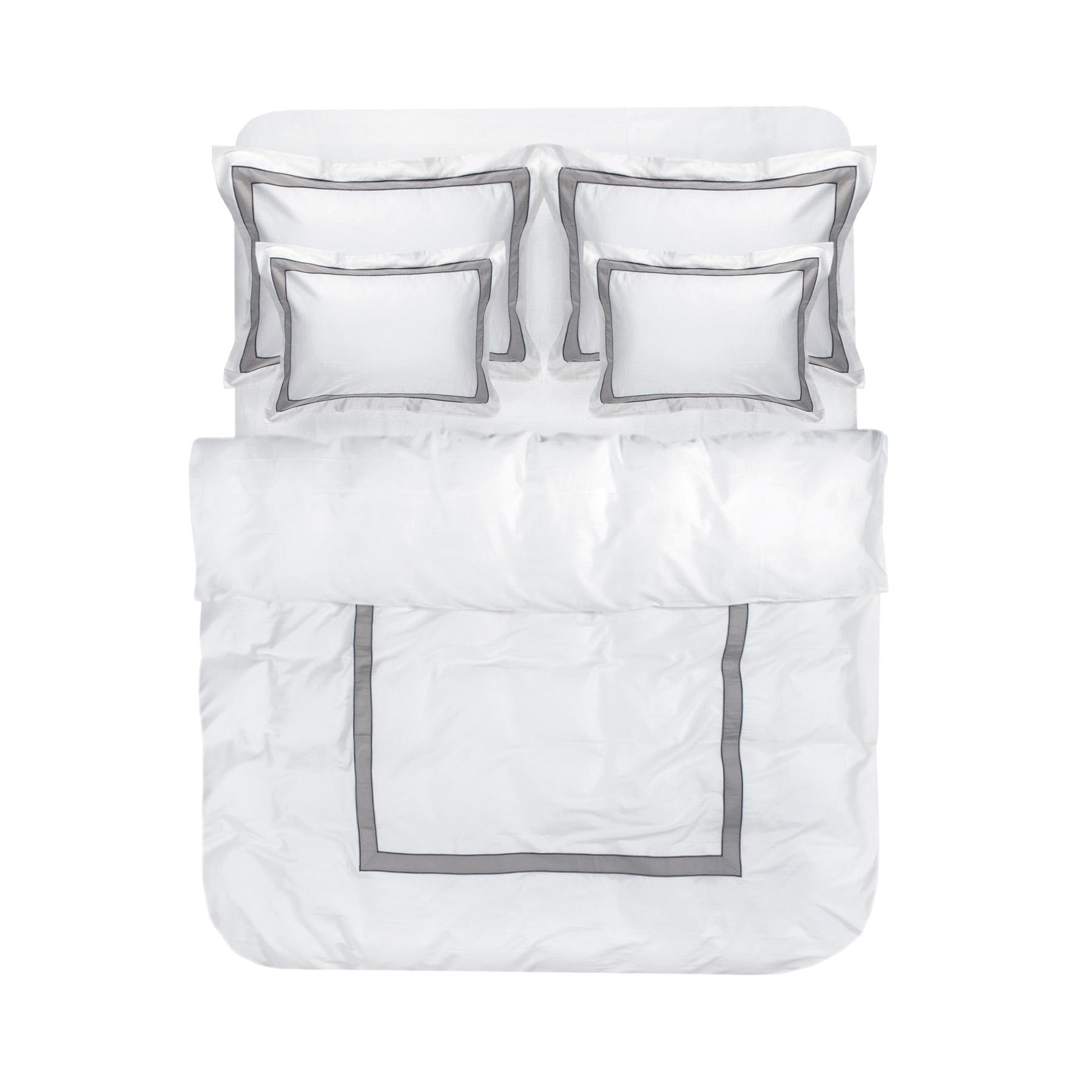 Комплект постільної білизни Penelope Bella king size 180x200+40 см Антрацит (svt-2000022334150)