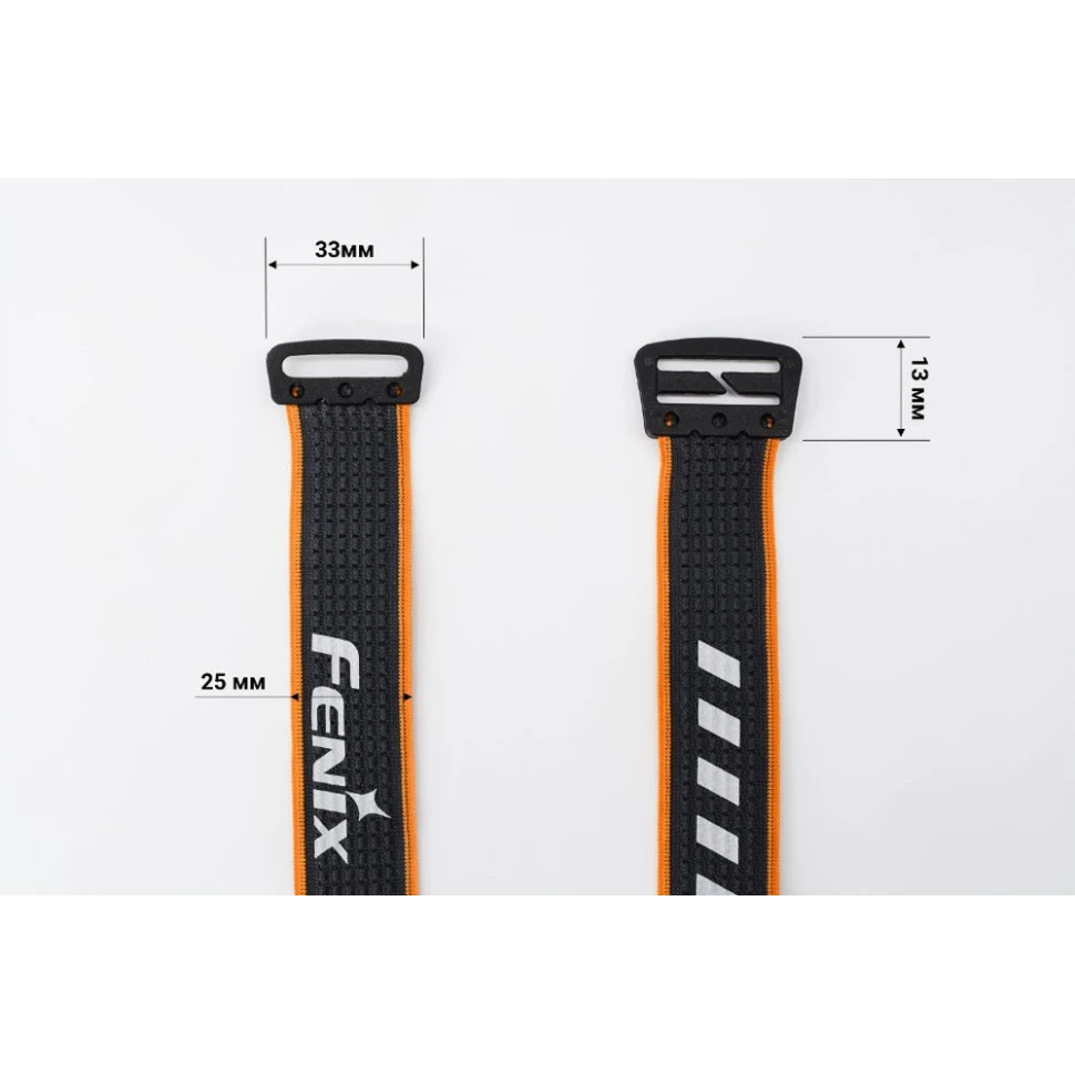 Стрічка для налобних ліхтарів Fenix HM одинарна Black/Orange (AFH-03) - фото 4 Стрічка для налобних ліхтарів Fenix HM одинарна Black/Orange (AFH-03) - фото 4