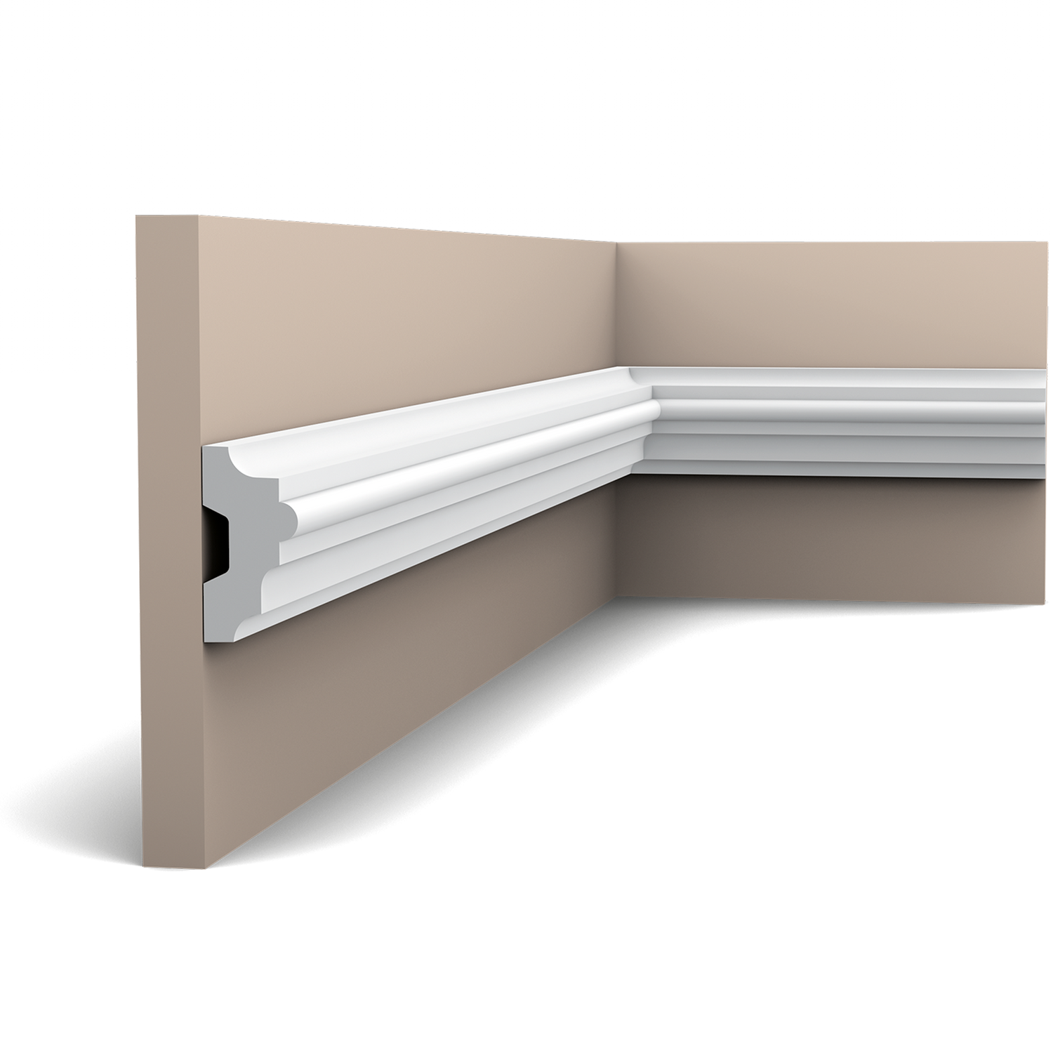 Молдинг гибкий Orac Dеcor 2000х50x25 мм (P9040F)