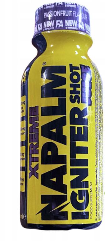 Предтренировочный комплекс Fitness Authority Xtreme Napalm Igniter Juice Shot Passion fruit 120 ml
