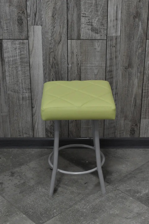 Табурет кухонний Tutty+ Ромб 30х30х45 см Салатовий/Сірий (28374538)