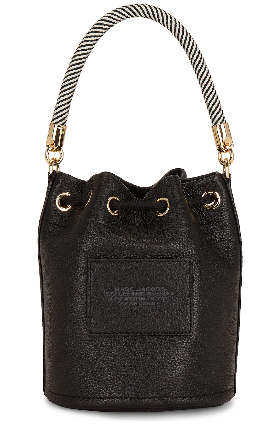 Сумка женская кожаная Marc Jacobs Bucket Bag Черный - фото 2