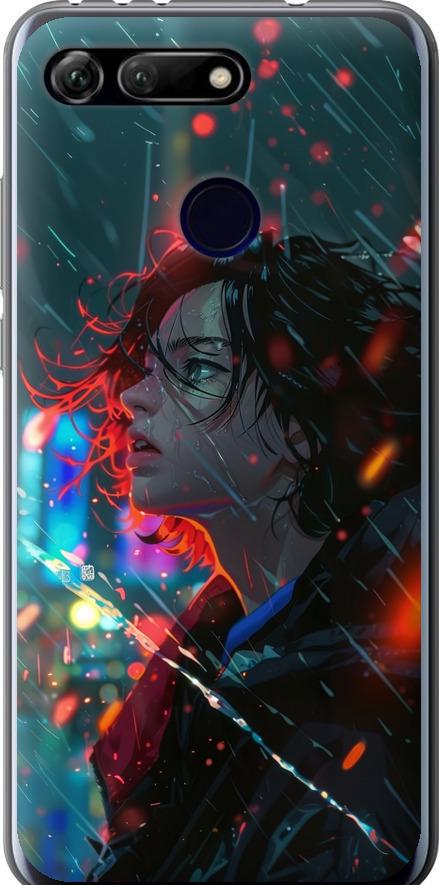 Чехол на Huawei Honor View 20 Ночные огни (6096u-1645-42517)