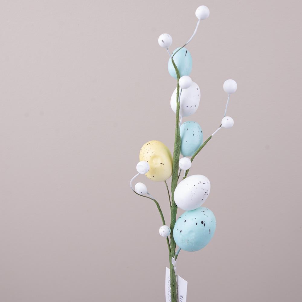 Ветвь пасхальная с яйцами 33 см (8413)